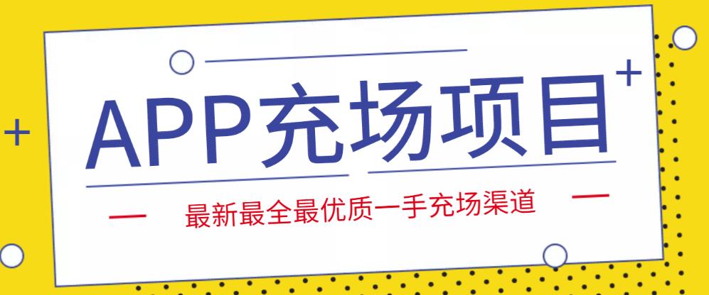 外面收费9800的APP充场项目，实操一天收入800+个人和工作室都可以做-创客军团